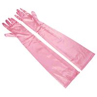 Women's Simple Style Solid Color Satin Gloves 1 Pair sku image 6