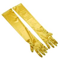 Women's Simple Style Solid Color Satin Gloves 1 Pair sku image 12
