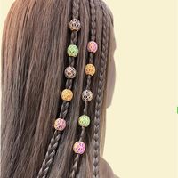 Fashion Solid Color Plastic Resin Hair Buckle 1 Piece main image 2