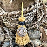 Car Pendant Witch Mini Broom Shaped Pendant Accessories Hanging Decorations sku image 14