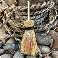 Car Pendant Witch Mini Broom Shaped Pendant Accessories Hanging Decorations sku image 11
