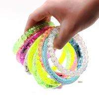 Acrylic Luminous Led Colorful Bracelet Small Toy Jewelry 1 Piece Random main image 3