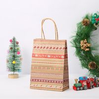 Christmas Cute Animal Cartoon Paper Party Gift Bags 1 Piece main image 3
