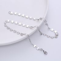 Sweet Heart Shape Stainless Steel Plating Chain Choker sku image 1