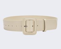 Casual Solid Color Leather Buckle Women's Leather Belts 1 Piece sku image 5
