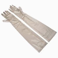 Women's Simple Style Solid Color Satin Gloves 1 Pair main image 5