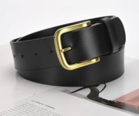 Fashion Solid Color Leather Buckle Women's Leather Belts 1 Piece main image 3