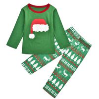 Christmas Fashion Christmas Tree Elk Printing Cotton Hoodies & Sweaters main image 4