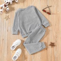 Casual Geometric Polyester Boys Clothing Sets main image 2