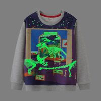 Fashion Printing Luminous Cotton Hoodies & Sweaters sku image 3