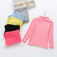 Simple Style Solid Color Cotton T-shirts & Blouses main image 1