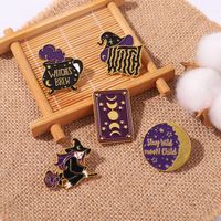 Fashion Cartoon Character Letter Alloy Stoving Varnish Unisex Brooches main image 5
