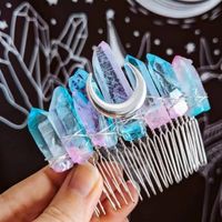 Ethnic Style Moon Alloy Plating Hair Combs main image 2