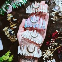 Ethnic Style Moon Alloy Plating Hair Combs main image 4