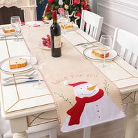 Christmas Christmas Santa Claus Letter Cloth Party Tablecloth 1 Piece main image 3