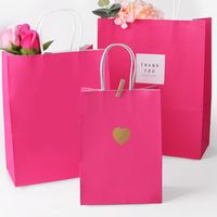 Birthday Fashion Love Coated Paper Party Gift Bags main image 2