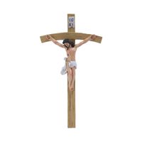 Colgante Religioso Cruz Pared-artesanías De Resina Para Decoración Colgada De Regalo sku image 1