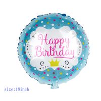 Birthday Cartoon Letter Aluminum Film Party Balloons main image 5