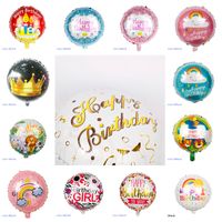 Birthday Cartoon Letter Aluminum Film Party Balloons main image 4