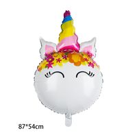 Geburtstag Einhorn Aluminiumfolie Gruppe Luftballons sku image 4