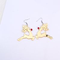 Fashion Christmas Tree Letter Snowflake Arylic Patchwork Women's Drop Earrings 1 Pair sku image 6