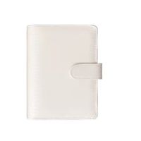 1 Piece Solid Color Learning Imitation Leather Wood-free Paper Business Notebook sku image 28
