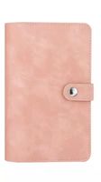 1 Piece Solid Color Learning Imitation Leather Wood-free Paper Business Notebook sku image 3