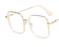 Fashion Solid Color Ac Square Full Frame Optical Glasses sku image 5