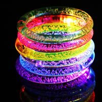 Acrylic Luminous Led Colorful Bracelet Small Toy Jewelry 1 Piece Random main image 2