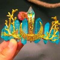 Retro Moon Crown Alloy Crown main image 2