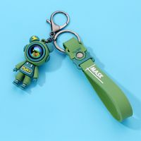 Cartoon Style Astronaut Alloy Epoxy Bag Pendant Keychain 1 Piece sku image 1