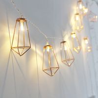 Christmas Fashion Geometric Pvc Party String Lights sku image 1