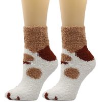 Women's Casual Animal Polyester Jacquard Ankle Socks main image 4