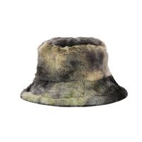 Women's Simple Style Gradient Color Flat Eaves Bucket Hat main image 5