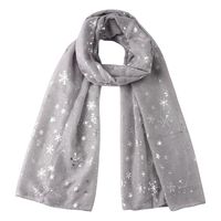 Women's Elegant Snowflake Polyester Shawls sku image 4