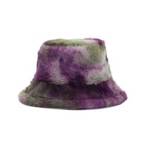 Women's Simple Style Gradient Color Flat Eaves Bucket Hat main image 3