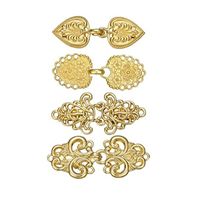 Retro Flower Alloy Plating Women's Sweater Clip 1 Set sku image 7