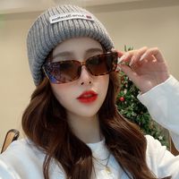 Casual Solid Color Ac Oval Frame Full Frame Women's Sunglasses main image 2