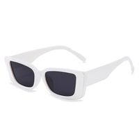 Casual Solid Color Ac Oval Frame Full Frame Women's Sunglasses sku image 5