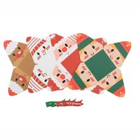 Christmas Santa Claus Snowman Deer Paper Party Gift Wrapping Supplies 1 Piece main image 4