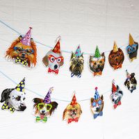 Birthday Dog Paper Party Decorative Props 1 Piece main image 5