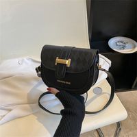 Women's Pu Leather Color Block Fashion Square Magnetic Buckle Crossbody Bag main image 1