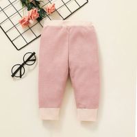 Einfacher Stil Einfarbig Baumwolle Baby Kleidung Sets main image 5