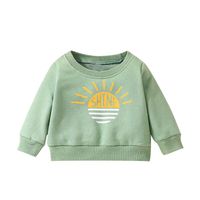 Casual Sun Letter Polyester Hoodies & Knitwears main image 4