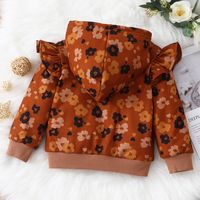 British Style Flower Camouflage Polyester Boys Outerwear main image 3