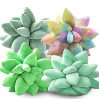 Cute Simulation Succulent Plant Plush Pillow Children's Toy main image 6