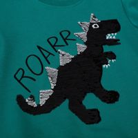 Fashion Letter Dinosaur Cotton Hoodies & Sweaters main image 4