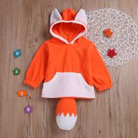 Cute Fox Cotton Baby Rompers sku image 4