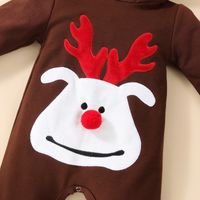 Christmas Cute Elk Cotton Blend Baby Rompers main image 2