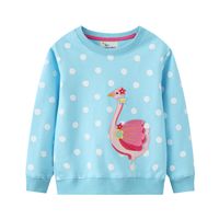 Cute Flamingo Cotton Hoodies & Sweaters sku image 3